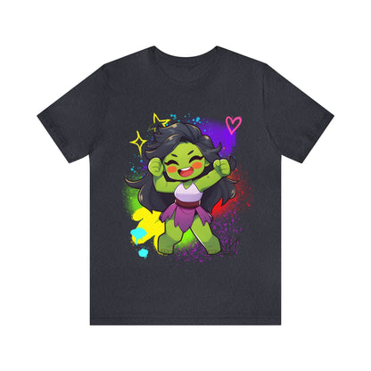 She Hulk Jersey Short Sleeve Tee