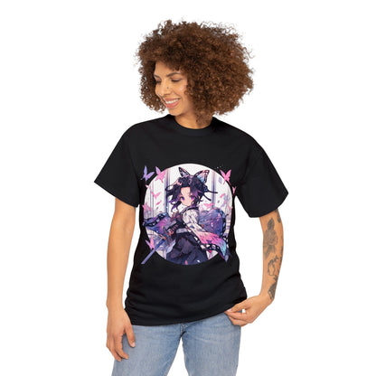 Stained Glass Shinobu Kocho Series Unisex Heavy Cotton Tee