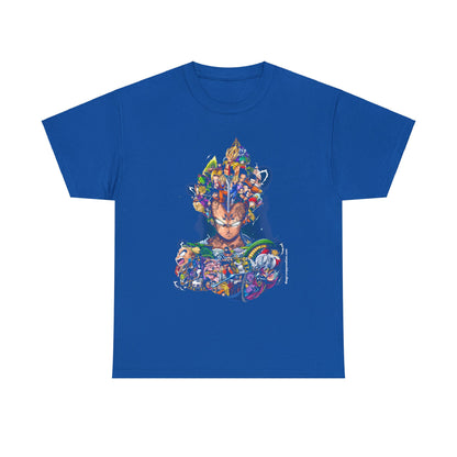 Dragon Ball Z Majin Vegeta Unisex Heavy Cotton Tee