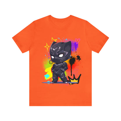 Black Panther Jersey Short Sleeve Tee