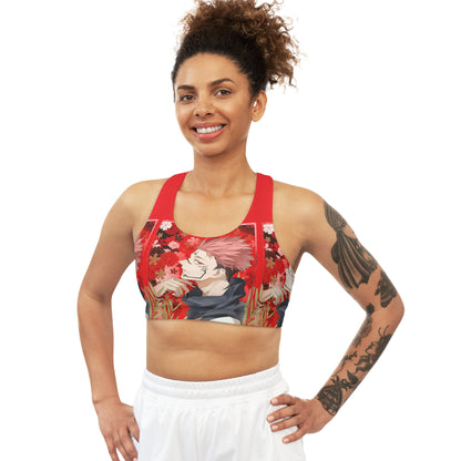 Jujitsu Kaisen - Stop & Smell The Flowers - Women's Seamless Sports Bra