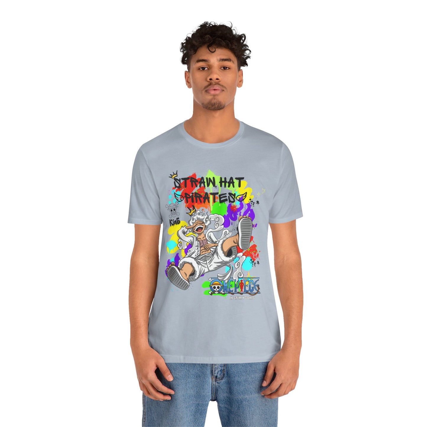 One Piece - Graffiti Luffy Unisex Jersey Short Sleeve Tee