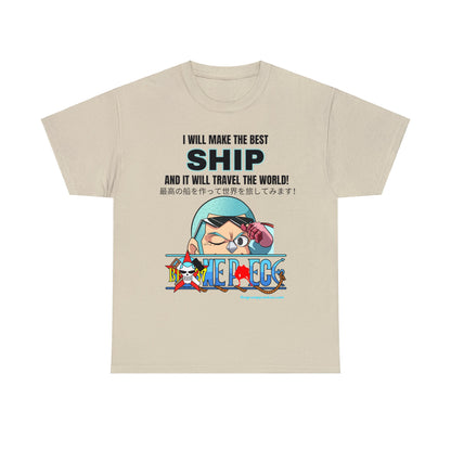 World's Greatest Shipwright Unisex Heavy Cotton Tee