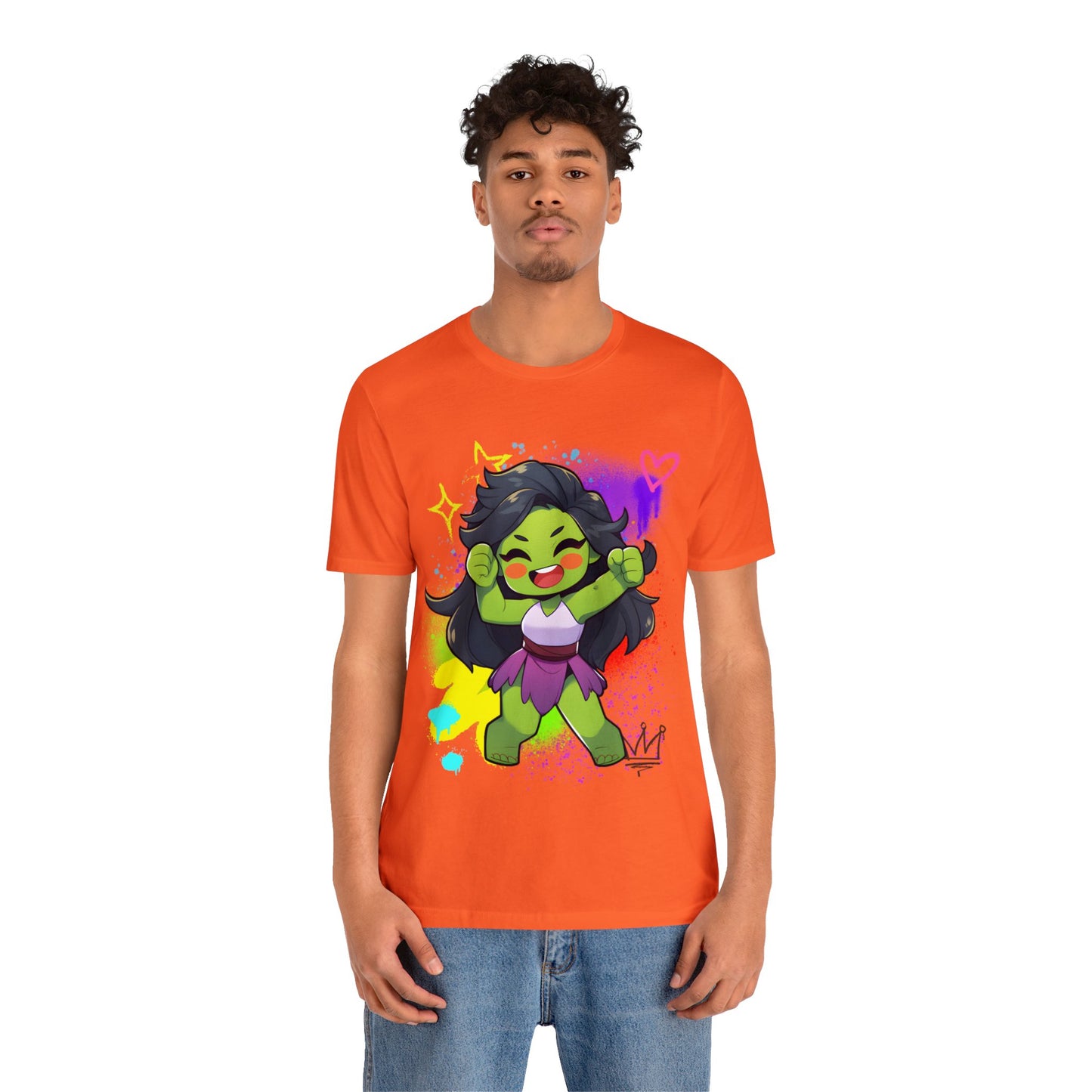 She Hulk Jersey Short Sleeve Tee