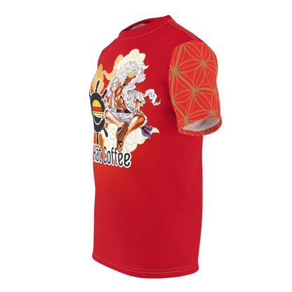 Straw Hat Coffee - Take It To The 5th Gear Unisex Cut & Sew Tee