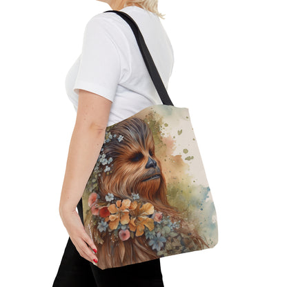 Romantic Chewbacca Tote Bag