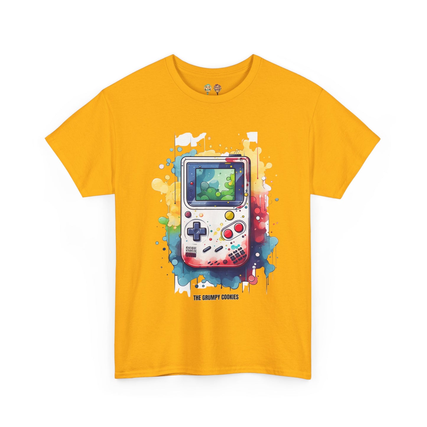 Gameboy- Watercolor Gameboy Unisex Heavy Cotton Tee