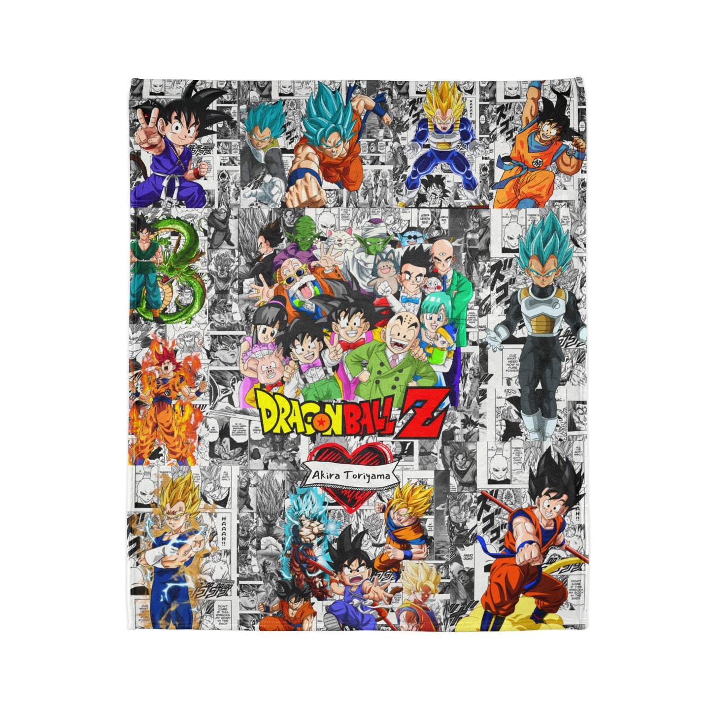 Dragon Ball In Memory Polyester Blanket