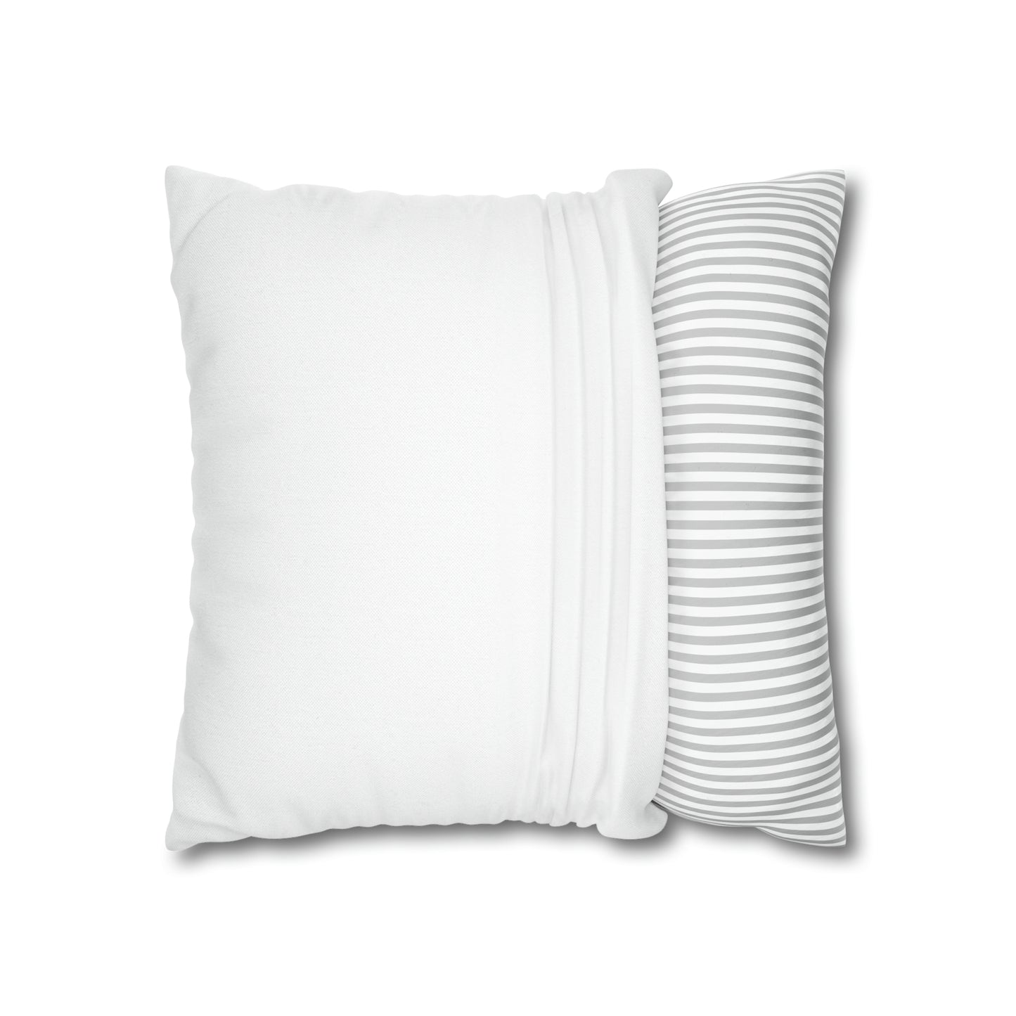 Just as Sane Spun Polyester Square Pillow Case