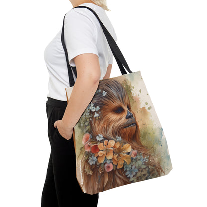 Romantic Chewbacca Tote Bag