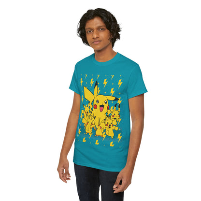 Pika Pika Pika Unisex Heavy Cotton Tee