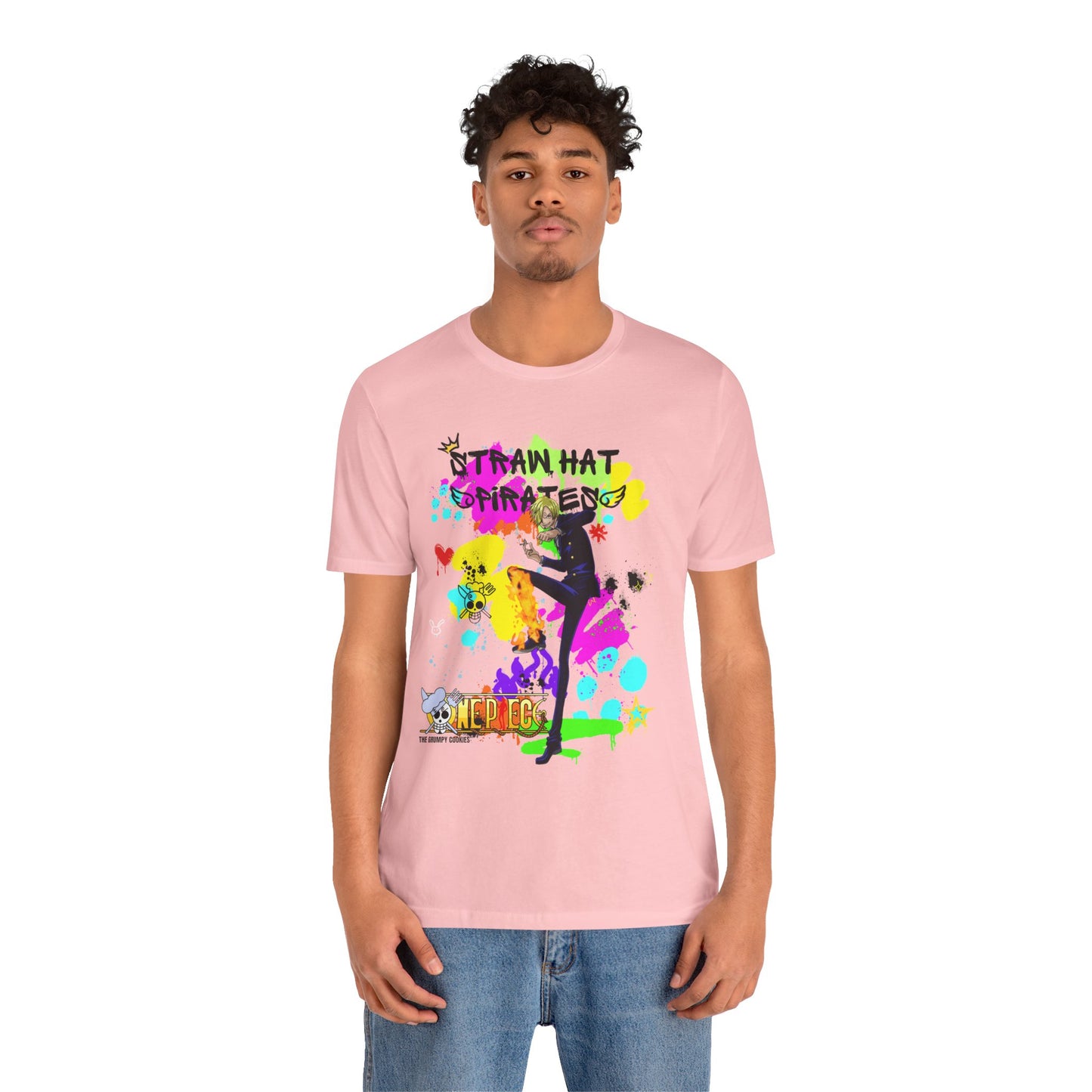 One Piece - Graffiti Sanji Unisex Jersey Short Sleeve Tee
