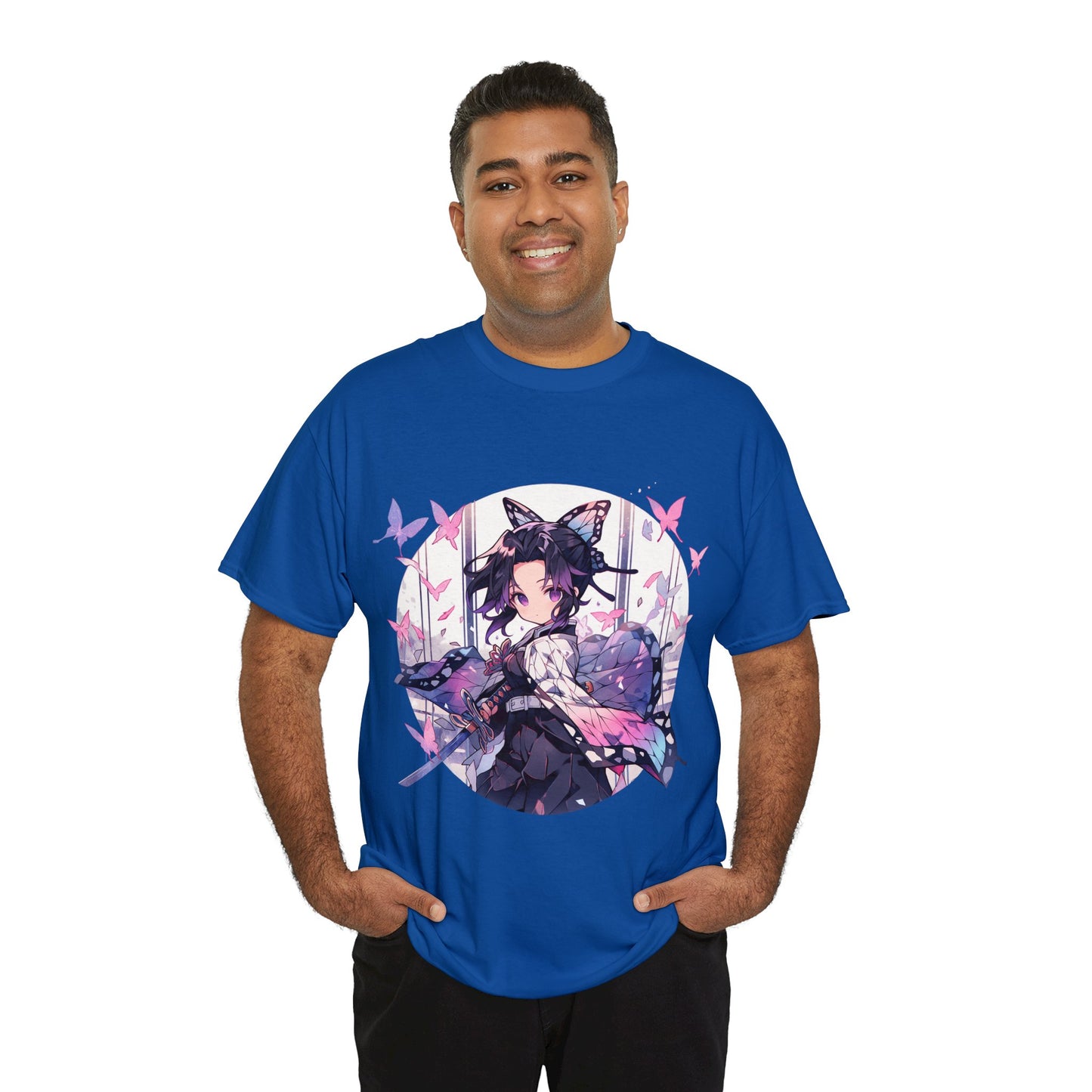 Stained Glass Shinobu Kocho Series Unisex Heavy Cotton Tee