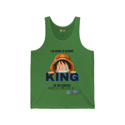 One Piece - Pirate King Luffy Jersey Tank