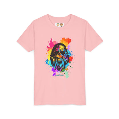 Star Wars - Ladies Love Cool Chewie Youth Short Sleeve Tee
