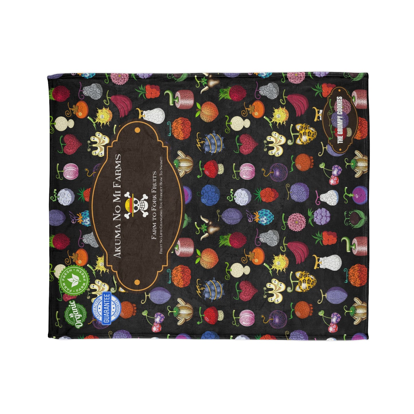 One Piece - Organic Devil Fruit Brook Polyester Blanket