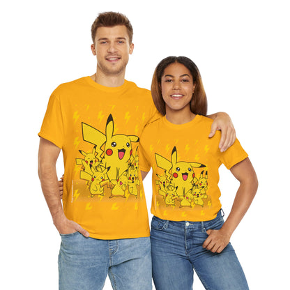 Pika Pika Pika Unisex Heavy Cotton Tee