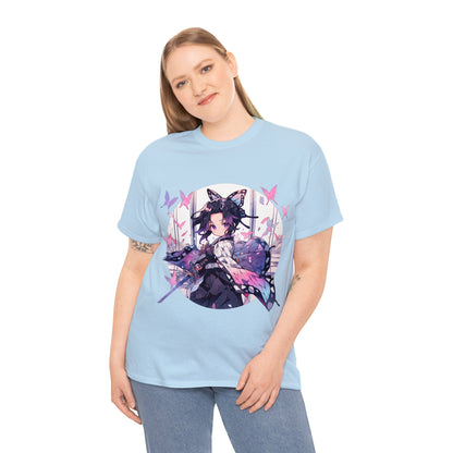 Stained Glass Shinobu Kocho Series Unisex Heavy Cotton Tee