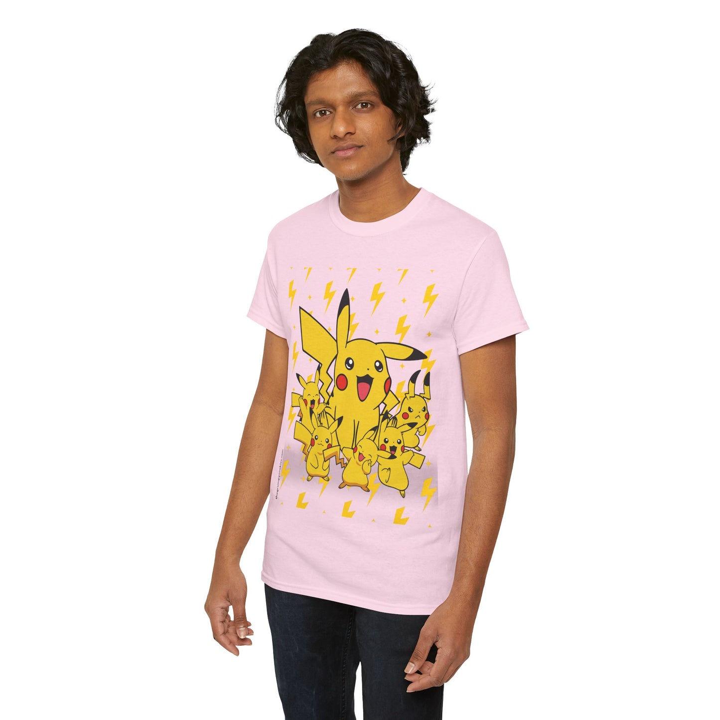 Pika Pika Pika Unisex Heavy Cotton Tee