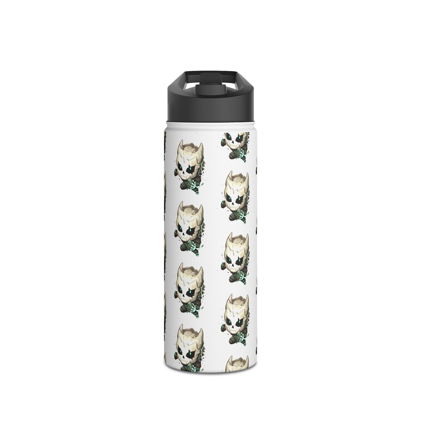 Chibi Kaiju Stainless Steel Water Bottle, Standard Lid