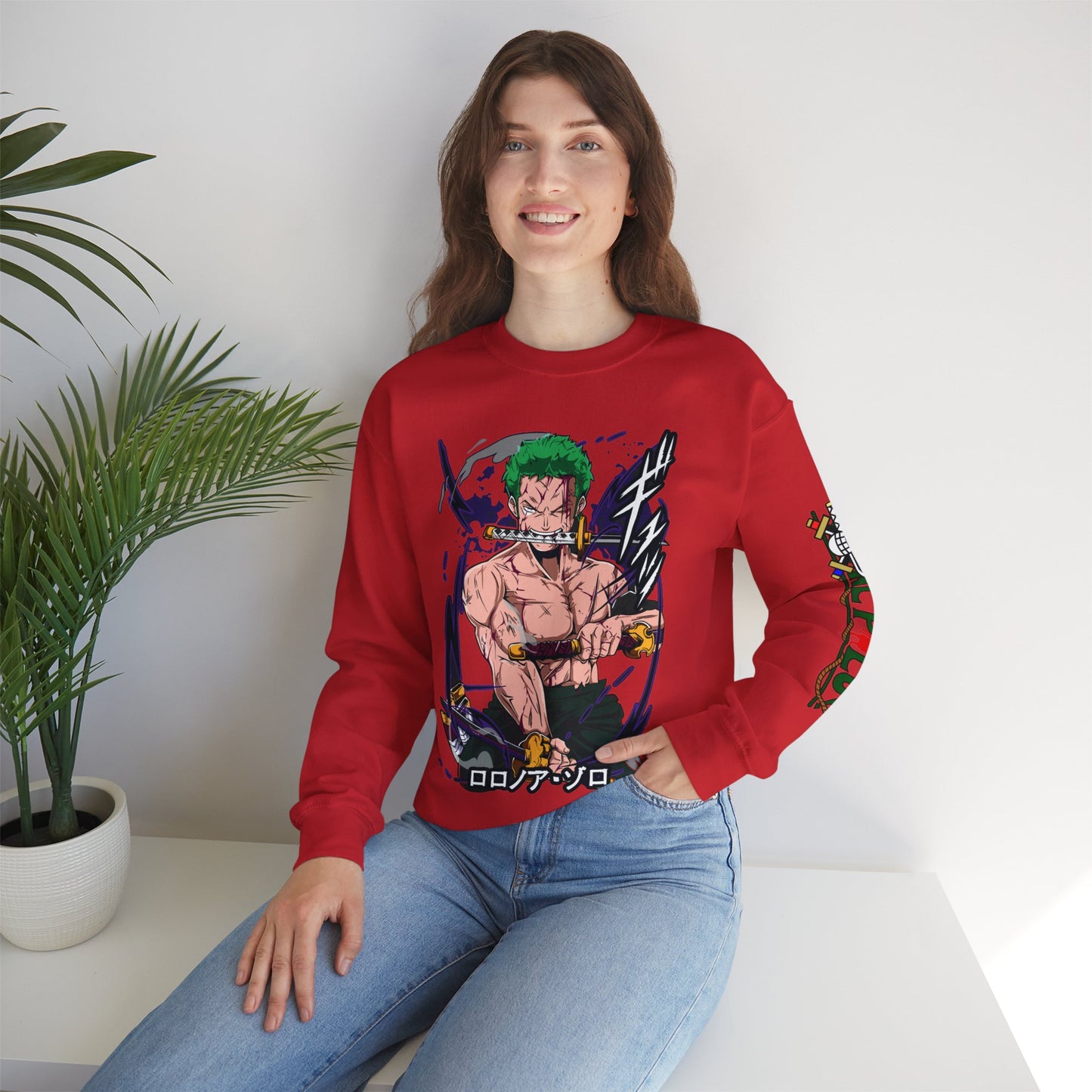 Zoro Unisex Heavy Blend™ Crewneck Sweatshirt