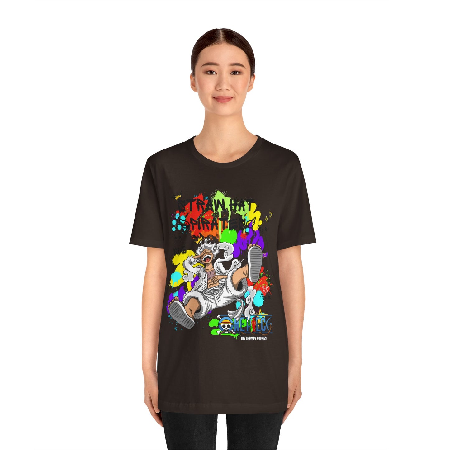 One Piece - Graffiti Luffy Unisex Jersey Short Sleeve Tee