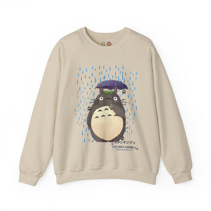 Totoro in the Rain Unisex Heavy Blend™ Crewneck Sweatshirt