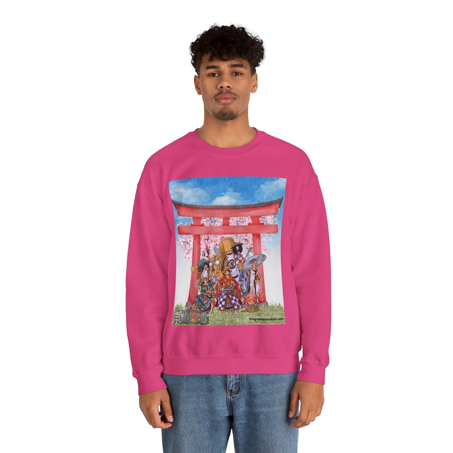 Greetings from Wano Unisex Heavy Blend™ Crewneck Sweatshirt