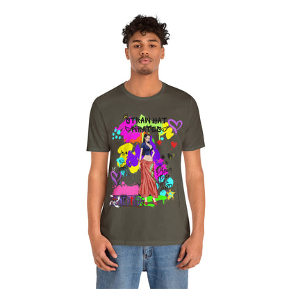 Graffiti Robin Unisex Jersey Short Sleeve Tee