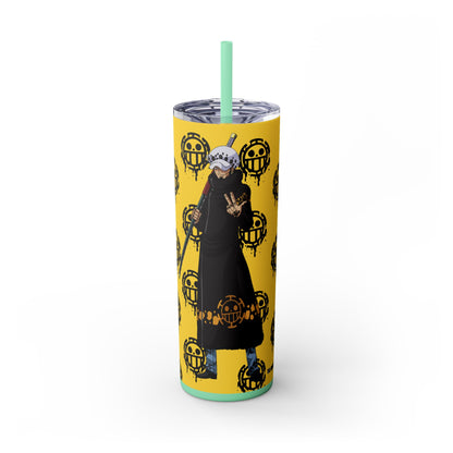 One Piece - I Heart Surgeons Tumbler with Straw, 20oz