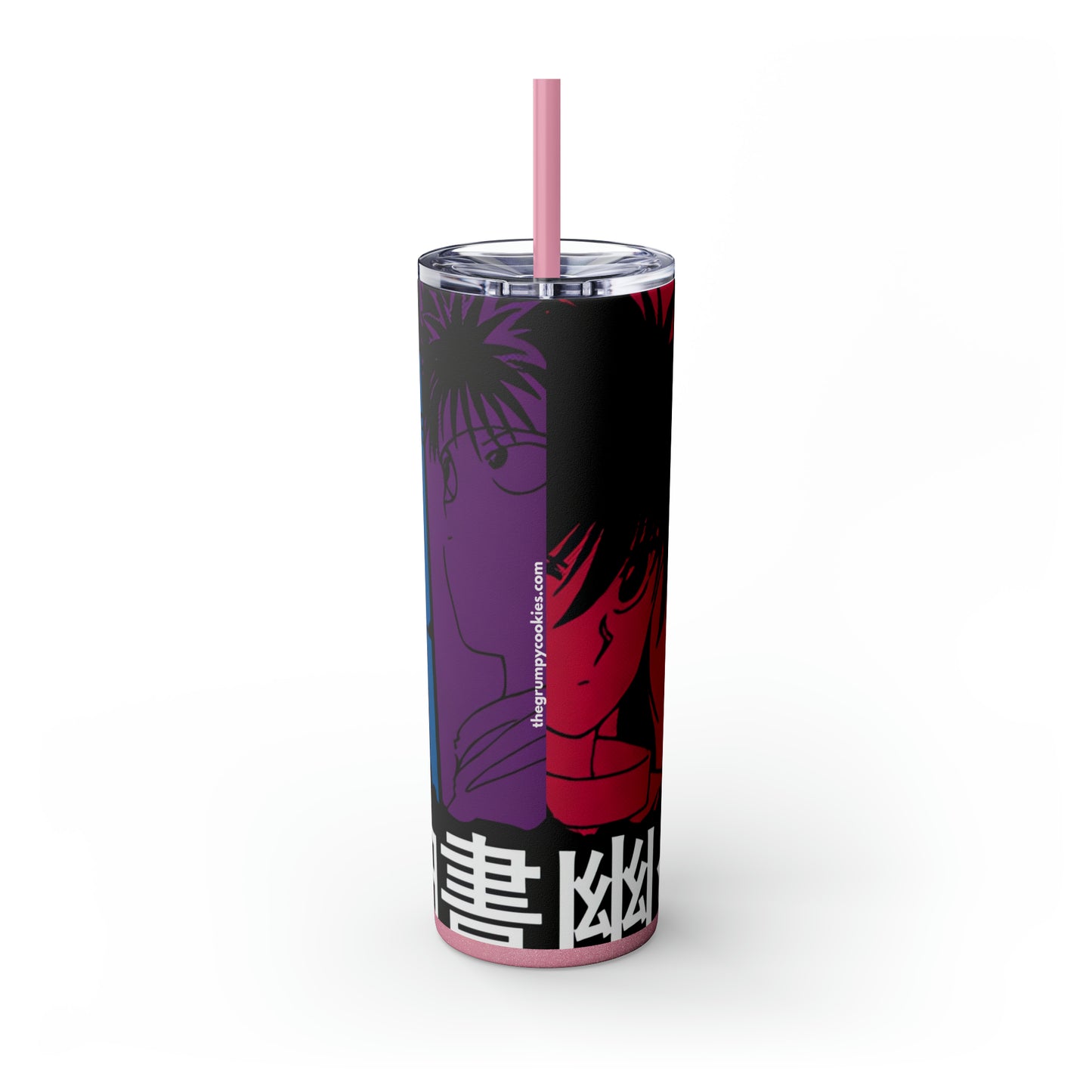 Yu Yu Hakusho Skinny Tumbler with Straw, 20oz