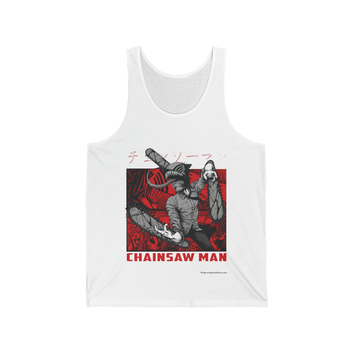 Denji Chainsaw Man Jersey Tank