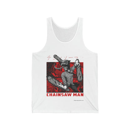 Denji Chainsaw Man Jersey Tank