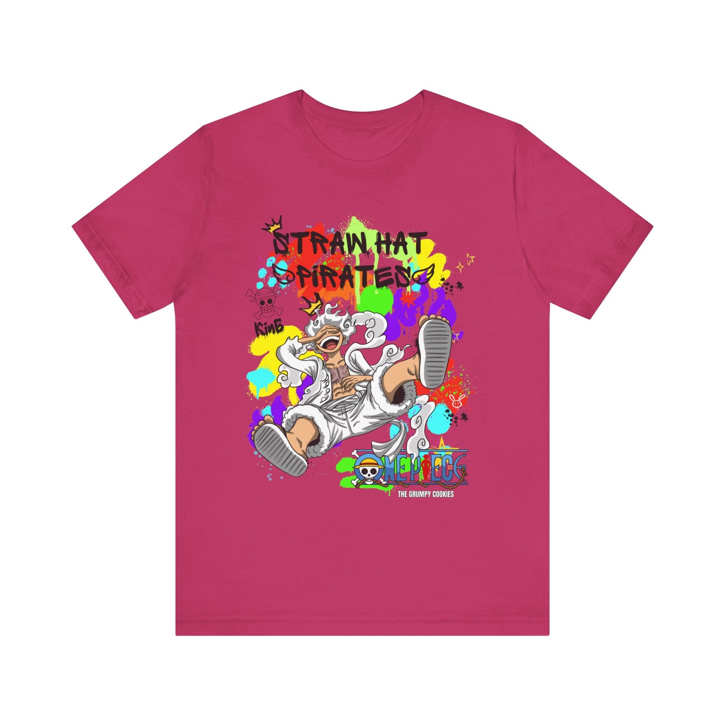 One Piece - Graffiti Luffy Unisex Jersey Short Sleeve Tee