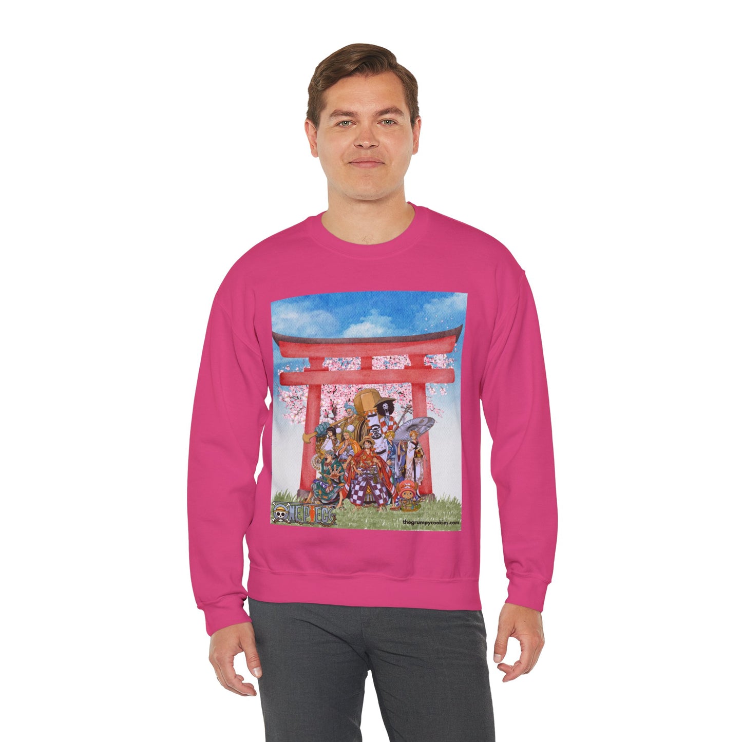 Greetings from Wano Unisex Heavy Blend™ Crewneck Sweatshirt