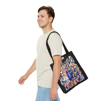 Dr Who - The Doctor and his Foes Tote Bag