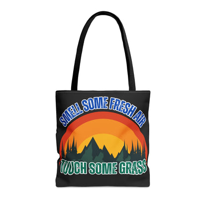 Touch Some Grass Tote Bag