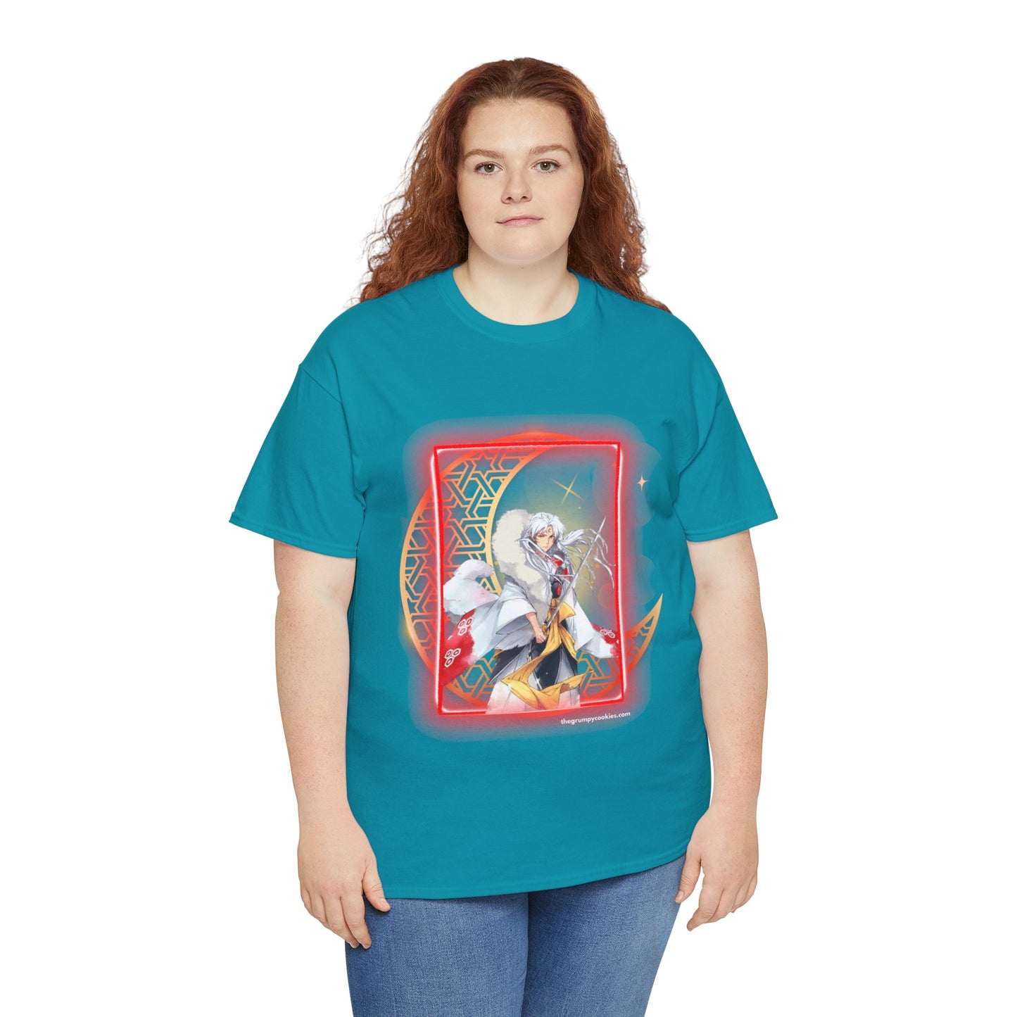 Sesshomaru Moon Unisex Heavy Cotton Tee