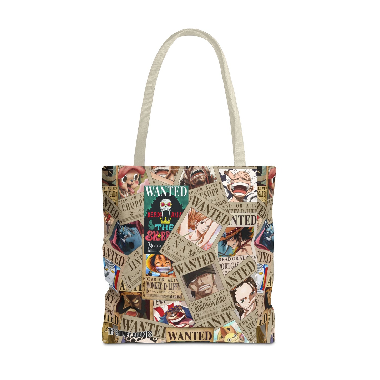 One Piece- Wanted Dead or Alive Tote Bag