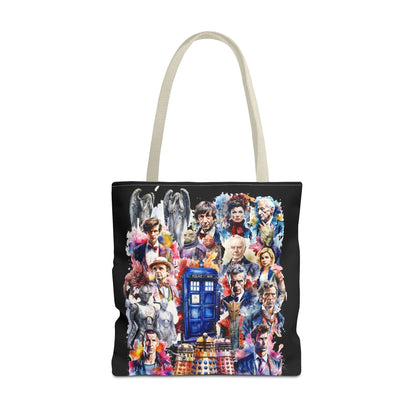 Dr Who - The Doctor and his Foes Tote Bag