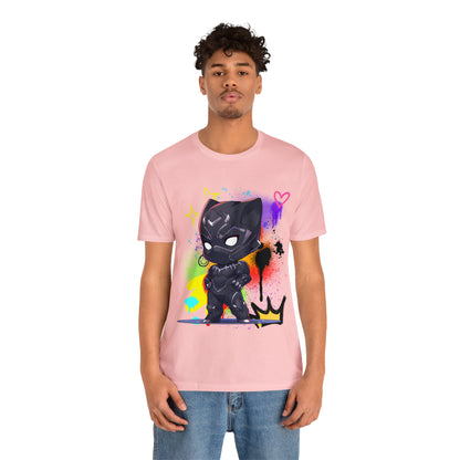 Black Panther Jersey Short Sleeve Tee