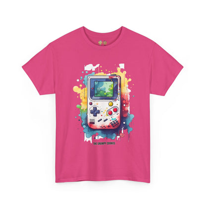 Gameboy- Watercolor Gameboy Unisex Heavy Cotton Tee