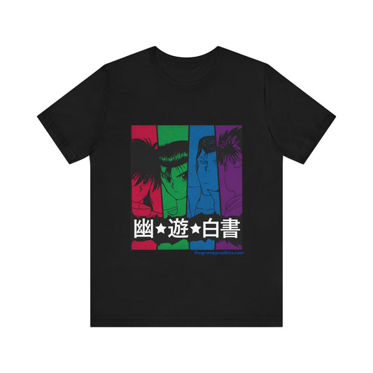 Yu Yu Hakusho Power of Four Unisex Jersey Short Sleeve Tee