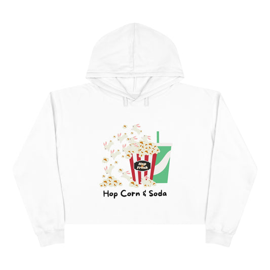 Hop Corn & Soda Crop Hoodie