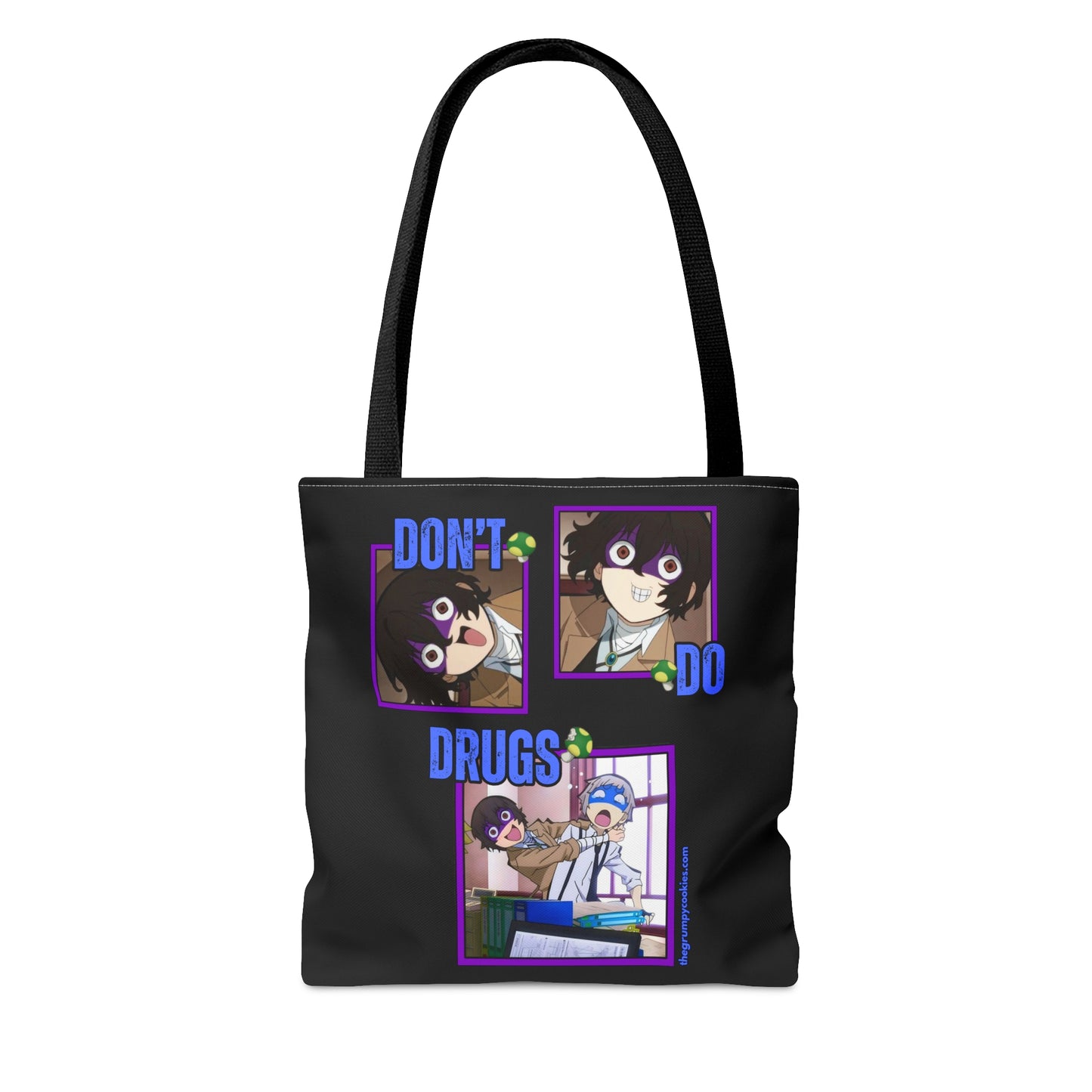 Shrooms are Bad Black Tote Bag