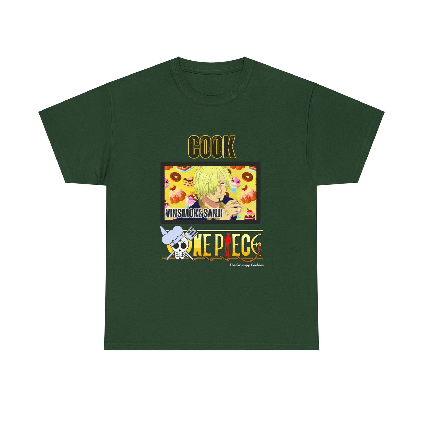 Cook Sanji Unisex Heavy Cotton Tee