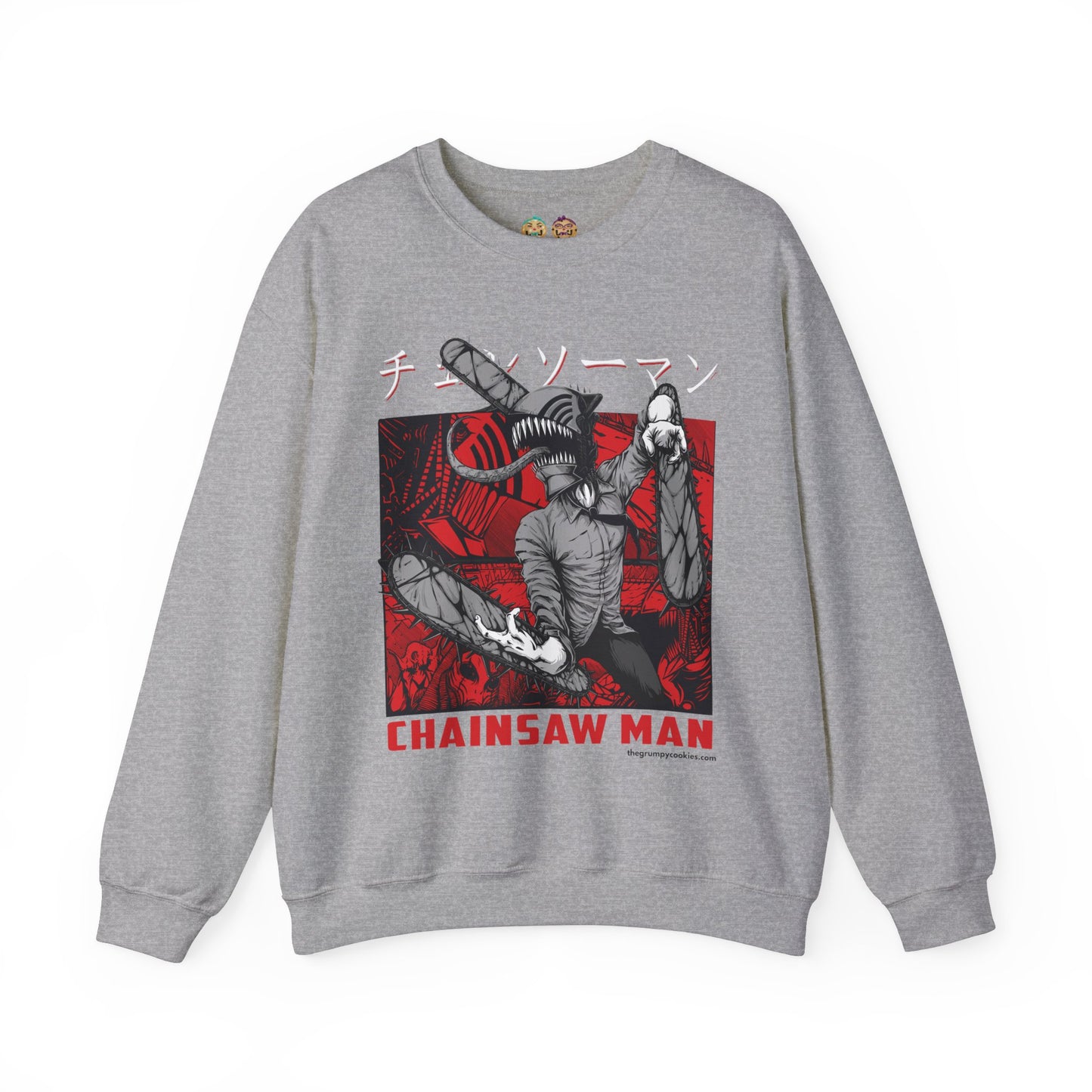 Denji Chainsaw Man  Unisex Heavy Blend™ Crewneck Sweatshirt