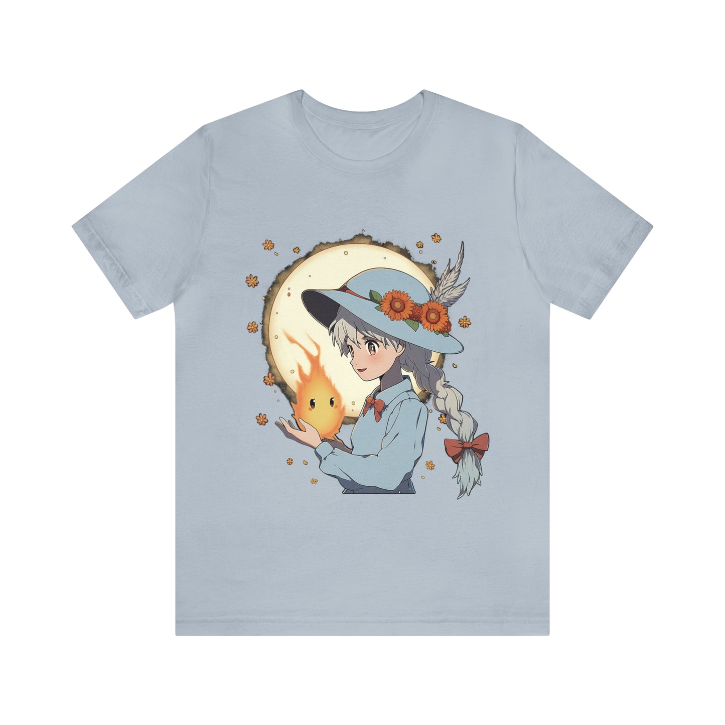 Howl's Moving Castle Jersey Short Sleeve Tee