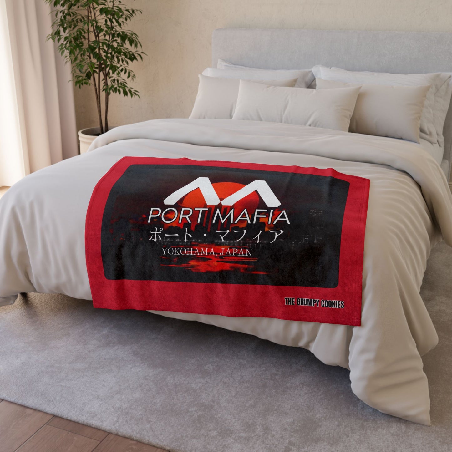 Bungo Stray Dogs- Yokohama's Night Wardens Polyester Blanket