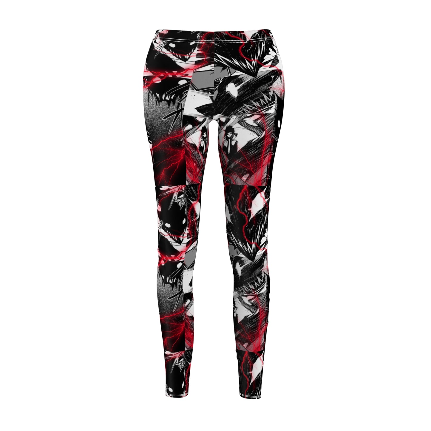 A Boy and His Demons Women's Cut & Sew Casual Leggings (AOP)